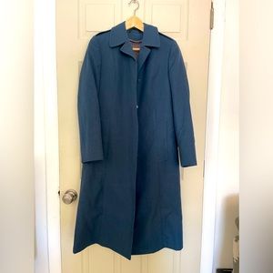 1986 100% Wool Vintage military coat